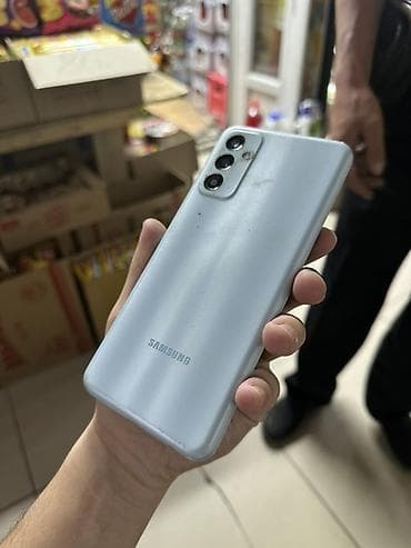 samsung note: Samsung Galaxy F12, Б/у, 64 ГБ, цвет - Серебристый, 2 SIM — 2