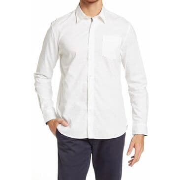 Рубашки: THREAD AND CLOTH. Тканая рубашка с однотонной отделкой.Эта тканая — 1