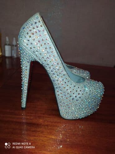 ecco 42: Женские туфли в отличном состоянии,37 размера,высота каблука 15см — 1