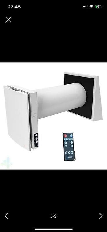 Техника орнотуу: Вентиляция Приточный клапан Вытяжка Вентиляция БишкекПриточный клапан — 3