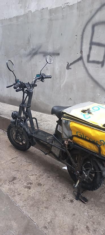Электрический грузовой скутер/мопед для курьерской доставки -
