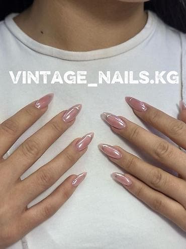 маник: Маникюр и покрытие ногтей гель-лаком от VINTAGE_NAILS.KG Приходите ко — 1