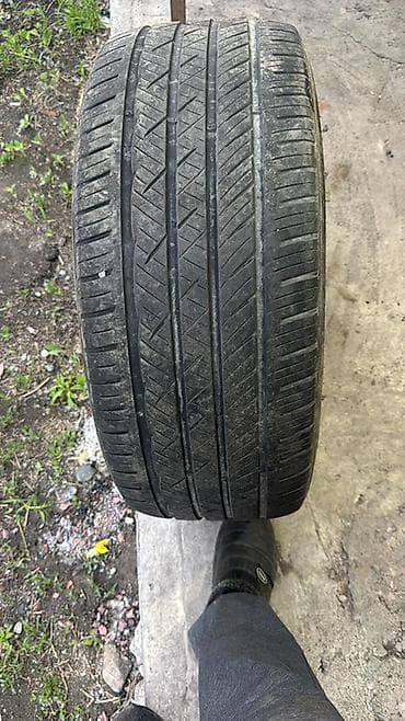 диски борбет а: Шины 275 / 45 / R 20, Лето, Б/у, Пара, Внедорожные (АТ/МТ), LAUFENN — 4