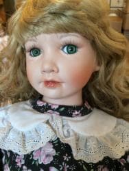 фарфоровая кукла купить: КОЛЛЕКЦИОННАЯ РЕДКОСТЬ! Большая и очень красивая фарфоровая куколка! — 4