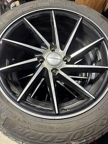 Транспорт: Куйма Дисктер R 15 Vossen, Комплект, тешиктери - 4, Колдонулган — 1