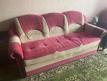 диван с креслой: Комплект мягкой мебели — 1