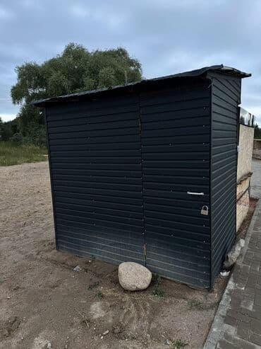 продажа домофонов: Договорная! Модульный киоск черного цвета, предназначенный для — 3