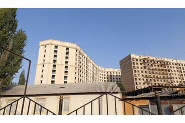 бишкек квартира долгосрочный: 2 комнаты, 82 м², 12 этаж, ПСО (под самоотделку) — 1