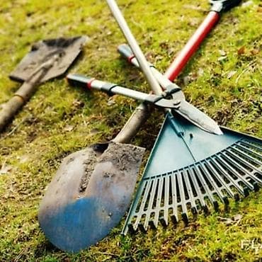 Уборка территории, Уборка двора и сада