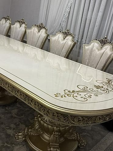 Эмерек: Конок бөлмөсү үчүн үстөл жана отургуч, Жаңы, Өзү алып кетүү — 10