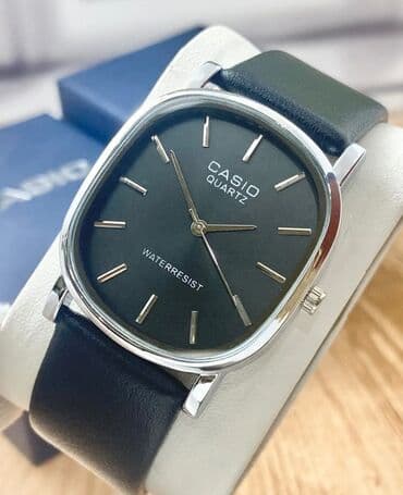 чехол а32: CASIO Quartz — классические наручные часы с минималистичным дизайном — 1