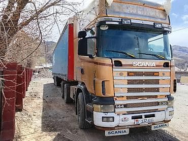 двигатель мазда кронос: Тягач, Scania, 2001 г., Тентованный — 1