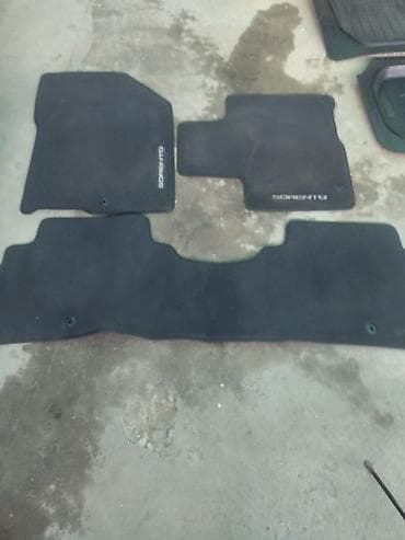 Ворсовые Накидка на панель Kia, цвет - Черный