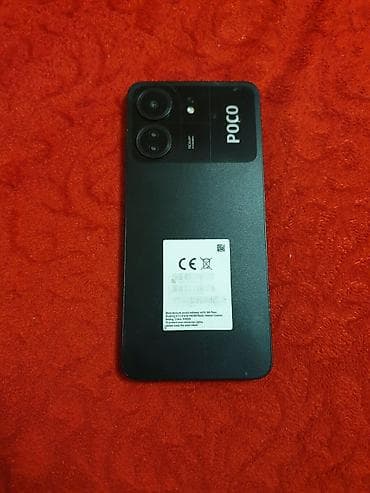Poco C65, Б/у, 256 ГБ, цвет - Черный, 2 SIM