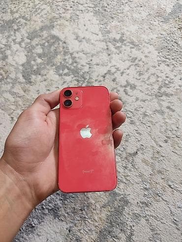 one plus 6t: IPhone 12 mini, Б/у, 128 ГБ, Красный, 73 % — 1