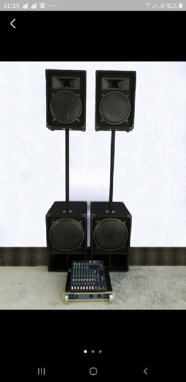 колонка усилитель микшер: Изготовление аудио аппаратуры на заказ для дома, авто, эстрады, кафе — 4