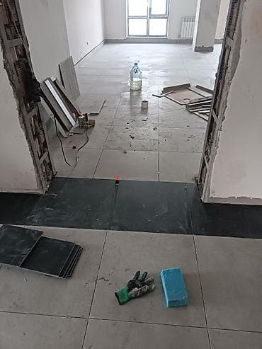 печка очок: Укладка напольной плитки/керамогранита под ключ - Профессиональный — 2