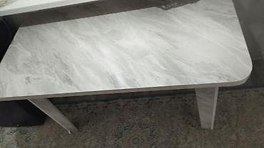 Үй жана бакча: Ашкана үстөлү жана отургуч, түсү - Боз — 2