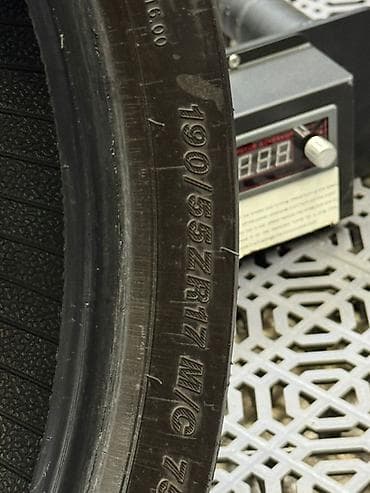 покрышка мото: Шины 190 / 55 / R 17, Лето, Б/у, Комплект, Китай, Pirelli — 5