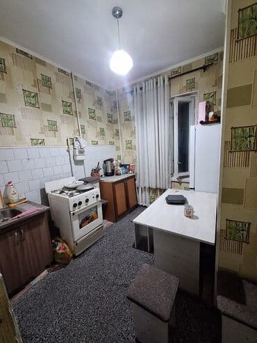 квартиру в ак орго: 2 бөлмө, 47 кв. м, 105-серия, 3 кабат, Косметикалык ремонт — 4