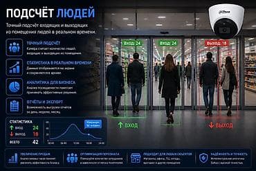70 сом: 🔥 КОМБО ВИДЕОНАБЛЮДЕНИЯ DAHUA С УСТАНОВКОЙ ПОД КЛЮЧ 🔥 💥 Надёжное — 5