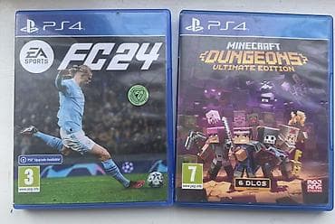 Игры для PS4 — диски в боксовых изданиях: 1) EA Sports FC 24 (PS4)