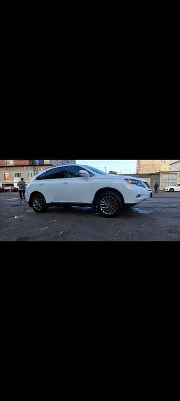 Lexus RX: 2012 г., 4.5 л, Автомат, Бензин, Кроссовер