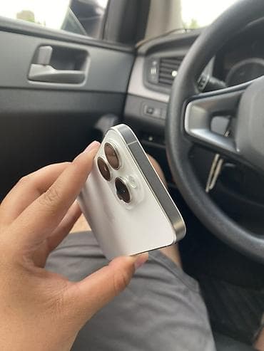 айфон 15 про белый: IPhone 15 Pro, White Titanium, 85 % — 5