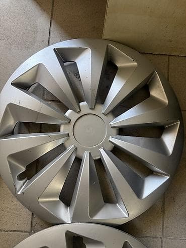 vw t4: Колпаки R 15, Б/у, Комплект — 5