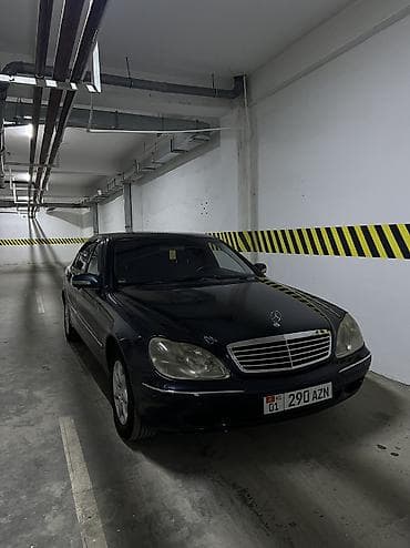 Транспорт: Mercedes-Benz S-Class: 2001 г., 4.3 л, Типтроник, Бензин, Седан — 4