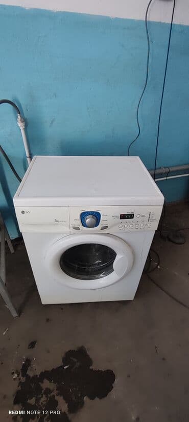 aura roboclean цена в бишкеке: Стиральная машина LG, Автомат, До 6 кг, Компактная — 6