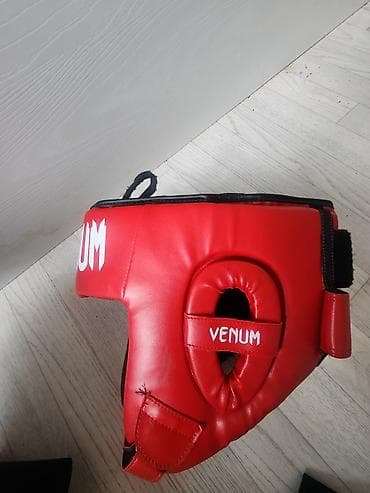 военый формы: Боксерский шлем Venum, красный - Тип: тренировочный шлем для — 6