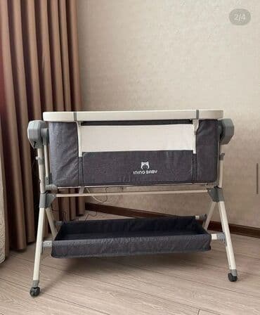 детскую кроватку кроватка к: Детская приставная кроватка, С колесиками — 5