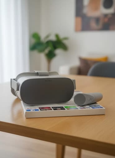 vr очки с контроллерами: Oculus go очки виртуальной реальности, в хорошем состоянии. всё — 1