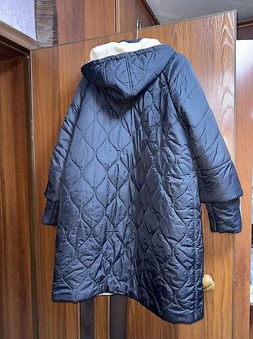 Плащи: Пуховик, По колено, L — 3