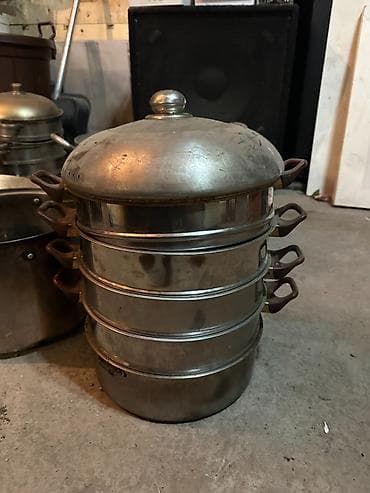 silver kitchen: Набор кухонной посуды для готовки и заготовок. Состав: - Большая — 2
