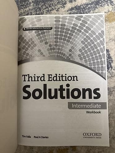 third edition solutions student's book ответы: Solutions. Third Edition — Intermediate. Workbook Рабочая тетрадь по — 1