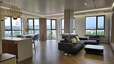 center house: 2 комнаты, 124 м², Элитка, 12 этаж, Дизайнерский ремонт — 7