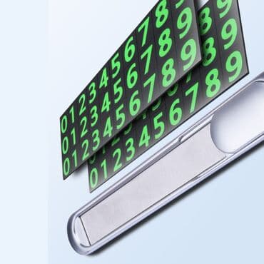 продам документы на авто с железом: Металлическая автовизитка для размещения своего номера телефона при — 4