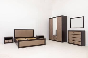 коен: Кровать двуспальная, коллекции Коен МДФ, Штрокс Темный, БРВ Брест — 2