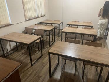 мебель для учебы: Комплект парты и стула, Новый — 3