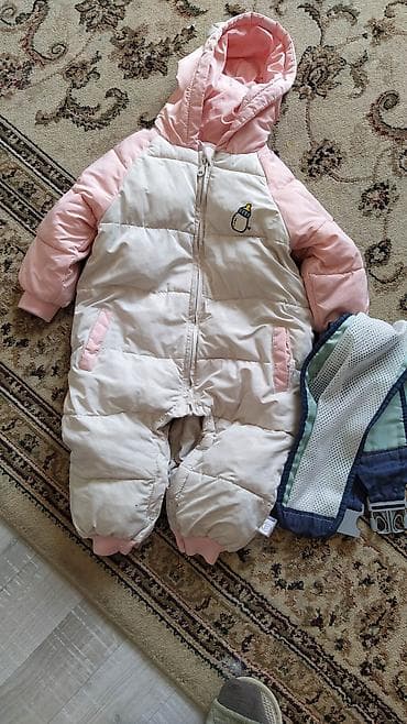 детски куртка: Продаю слинг 500+ в подарок комбинезон. б.у — 2