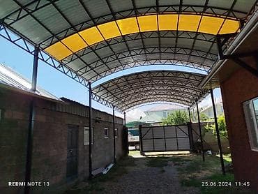 Калитки для ворот: Навес, Арочный, Металл, Поликарбонат, Установка — 3