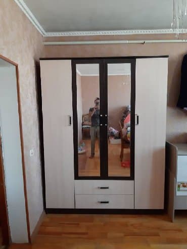 шкаф встроенный на заказ: Новый шкаф из Российский ломината 4 дверный размер 160×210 наличии и — 1