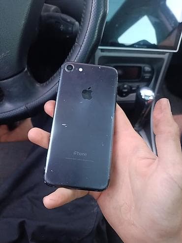 playstation 4 купить бишкек: IPhone 7, Колдонулган, 128 ГБ, Кара, 100 % — 2