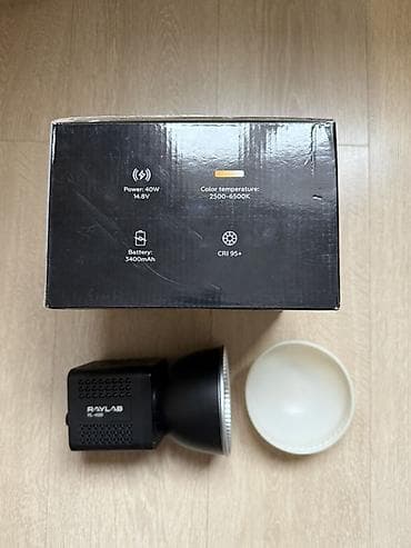 mix pro: Постоянный свет RAYLAB RL-40Bi - Компактный светодиодный моноблок с — 5