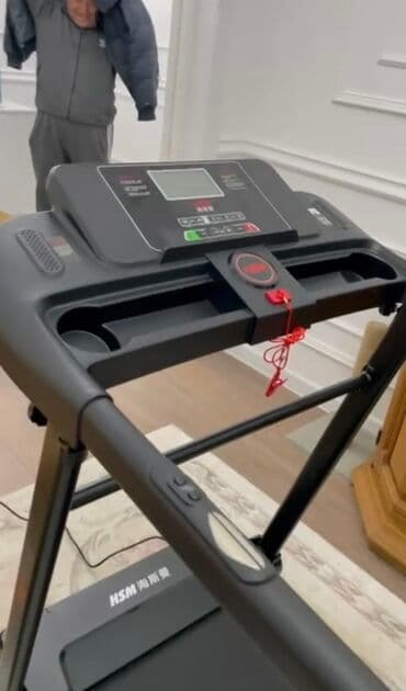 настольные теннисные ракетки: Беговая дорожка HSM (домашний тренажер) - Габариты: 1465 × 750 × 1150 — 4