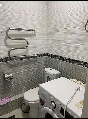 2 bedroom: 2 комнаты, Джал мкр (в т.ч. Верхний, Нижний, Средний) Риэлтор, Семейным, от 1 года, С мебелью полностью — 5