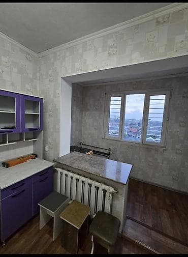 sky: 1 комната, 35 м², Кок-Жар мкр 105 серия, 9 этаж, Косметический ремонт — 3