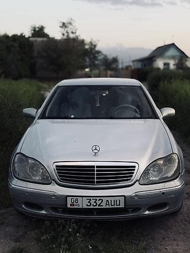 машина мерс с: Mercedes-Benz S-Class: 2002 г., 3.2 л, Автомат, Бензин, Седан — 3